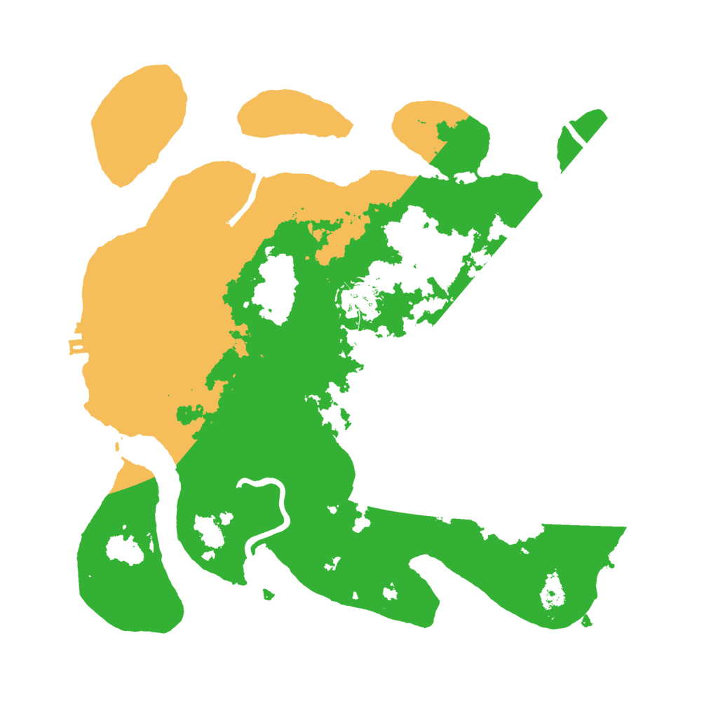 Biome Rust Map: Procedural Map, Size: 3000, Seed: 1786341614