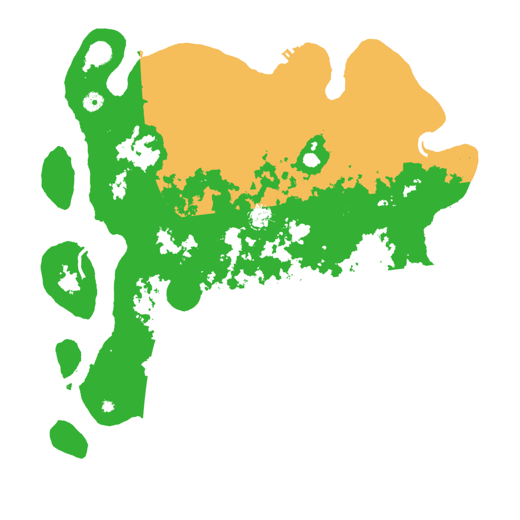 Biome Rust Map: Procedural Map, Size: 4000, Seed: 1445267203