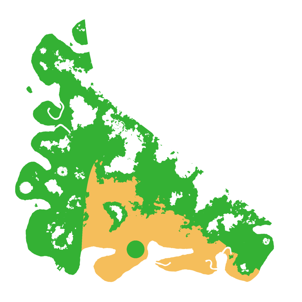 Biome Rust Map: Procedural Map, Size: 4500, Seed: 69694