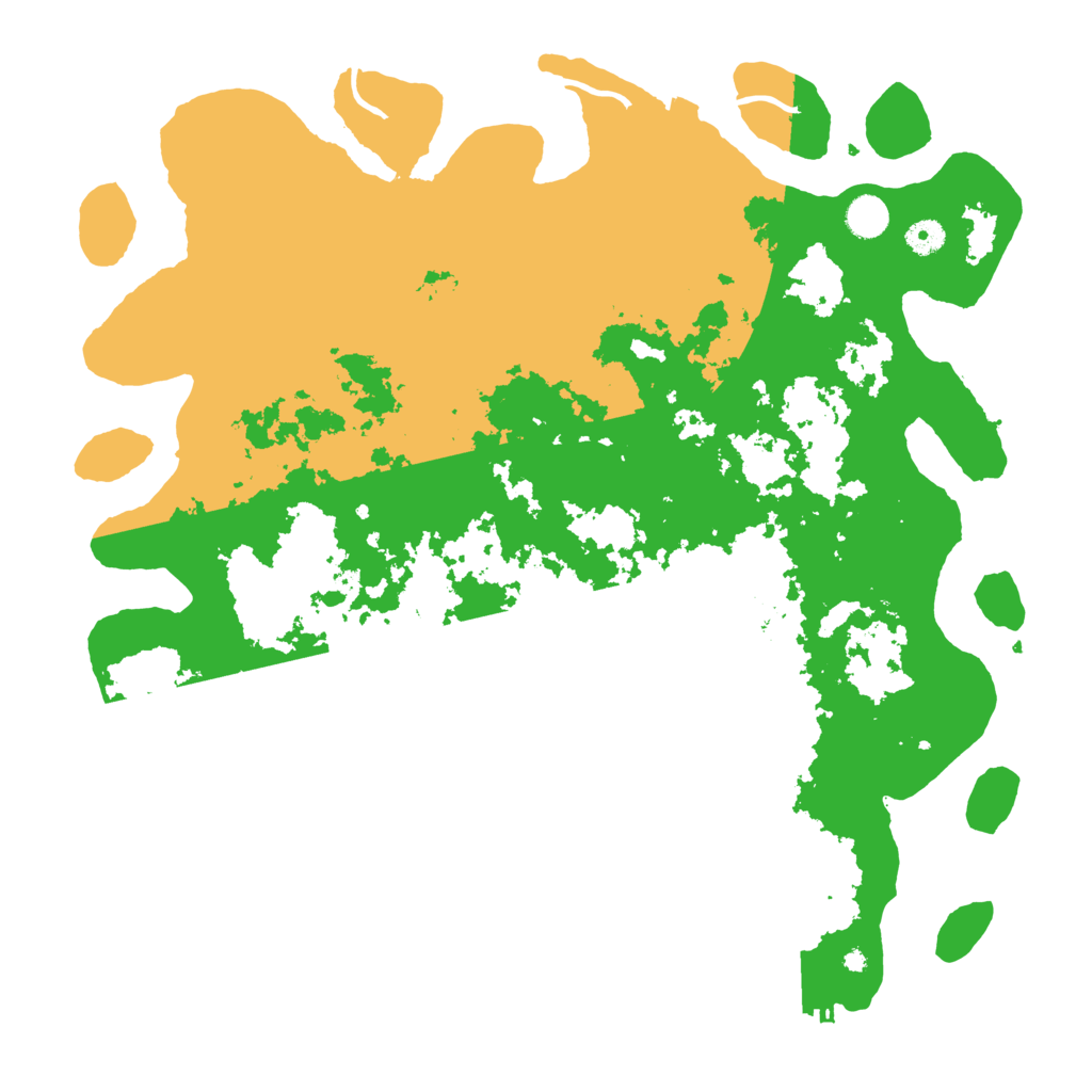 Biome Rust Map: Procedural Map, Size: 4500, Seed: 987579540