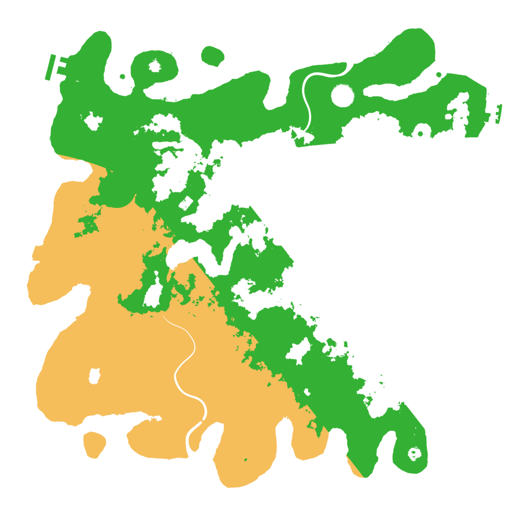 Biome Rust Map: Procedural Map, Size: 4000, Seed: 222311123