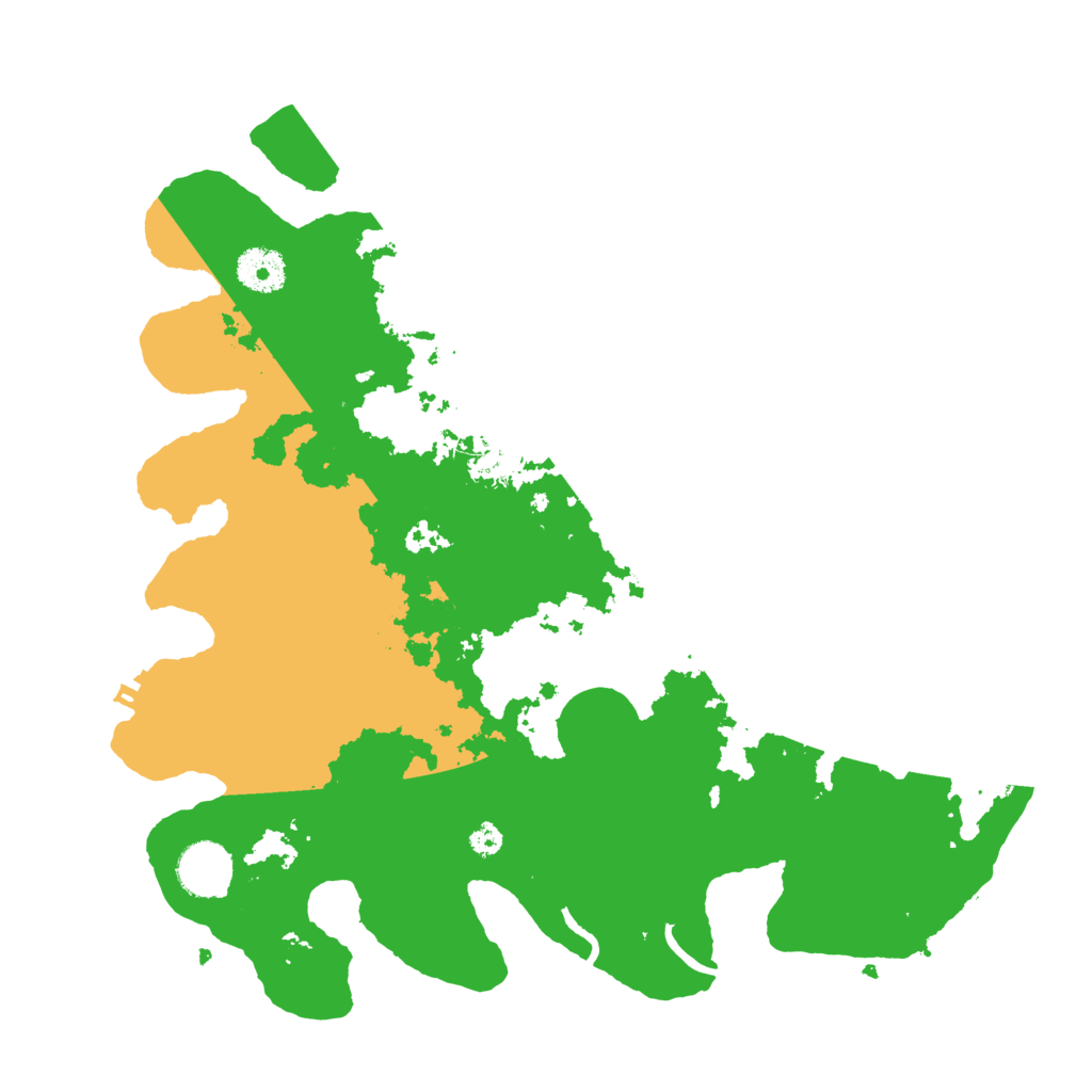 Biome Rust Map: Procedural Map, Size: 3500, Seed: 1430627146