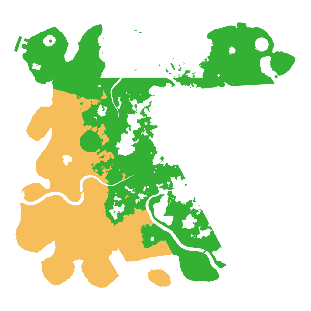 Biome Rust Map: Procedural Map, Size: 4000, Seed: 2042253428