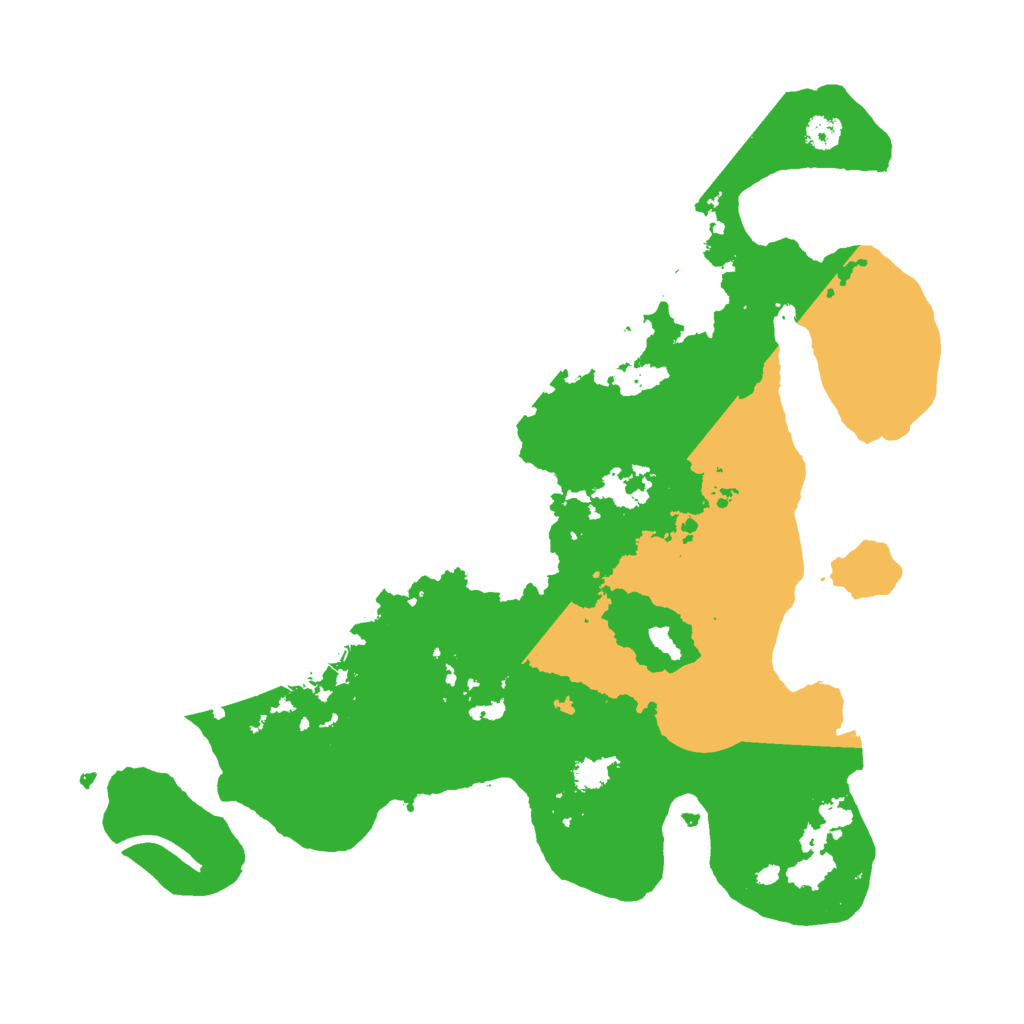 Biome Rust Map: Procedural Map, Size: 3000, Seed: 635303566