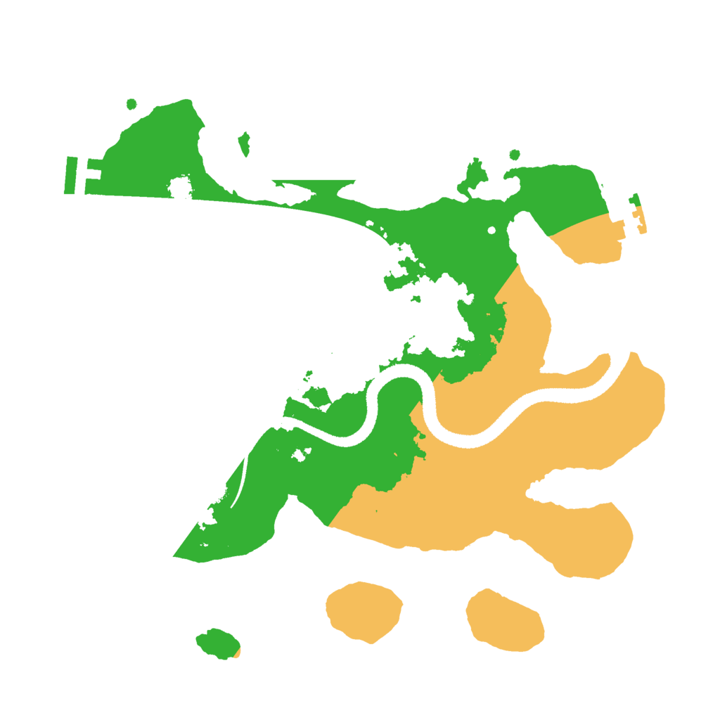 Biome Rust Map: Procedural Map, Size: 2700, Seed: 183466140