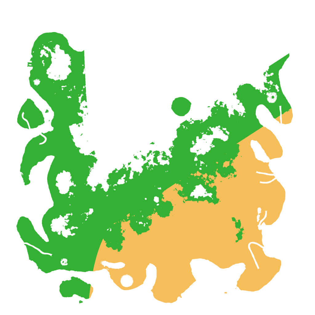 Biome Rust Map: Procedural Map, Size: 4500, Seed: 1103276462