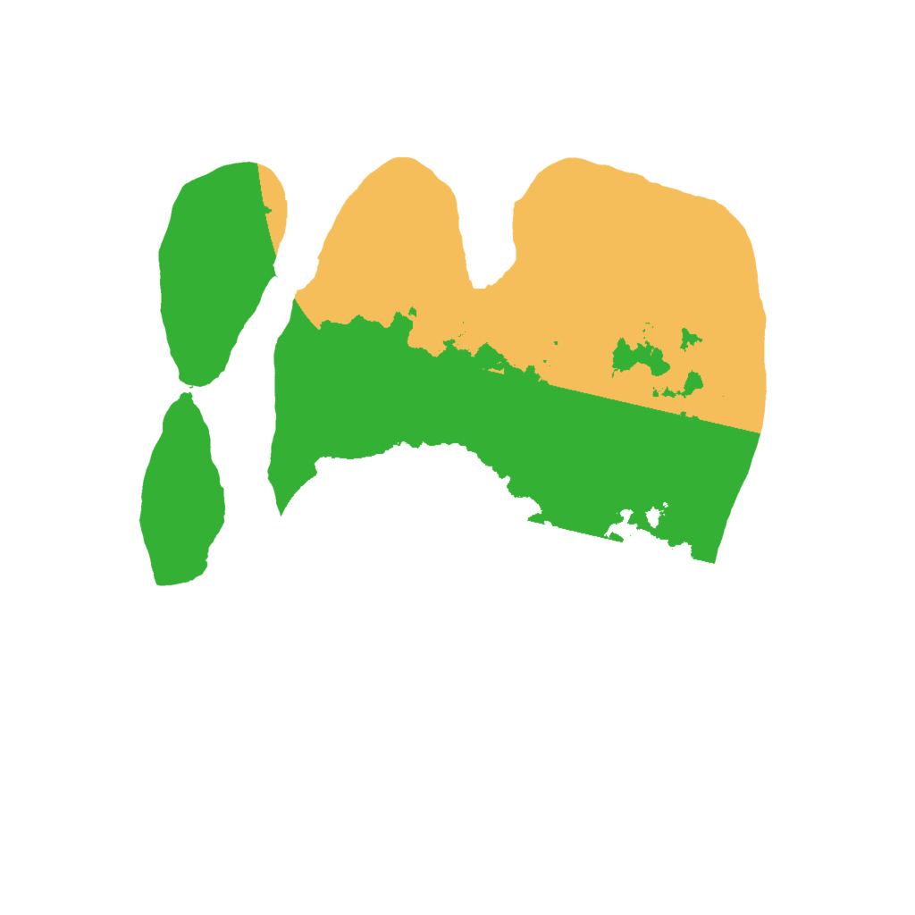 Biome Rust Map: Barren, Size: 2000, Seed: 1561235