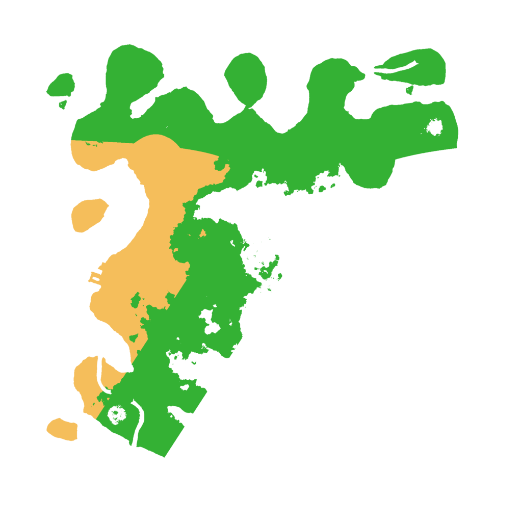 Biome Rust Map: Procedural Map, Size: 3000, Seed: 1151095364
