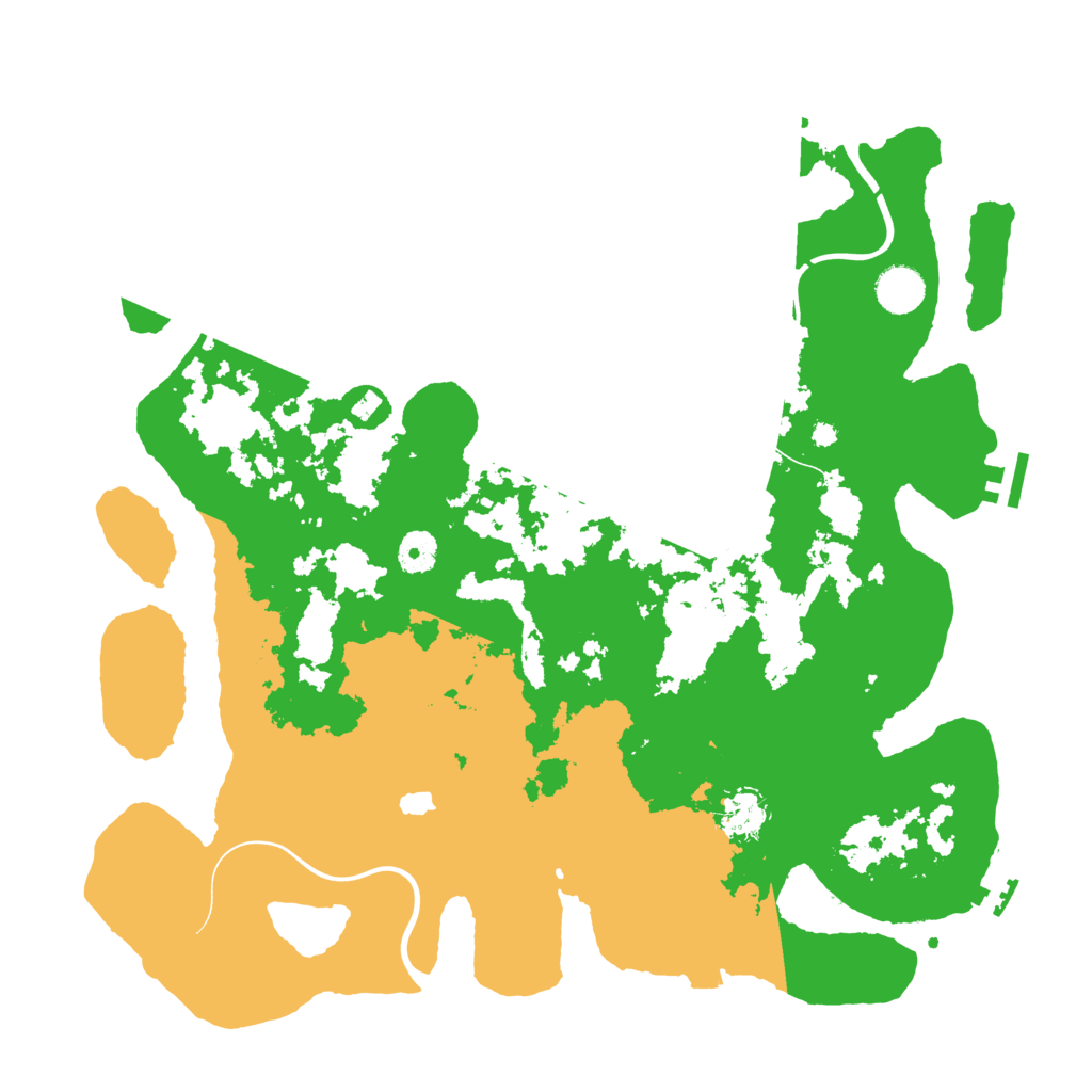 Biome Rust Map: Procedural Map, Size: 4000, Seed: 53808969