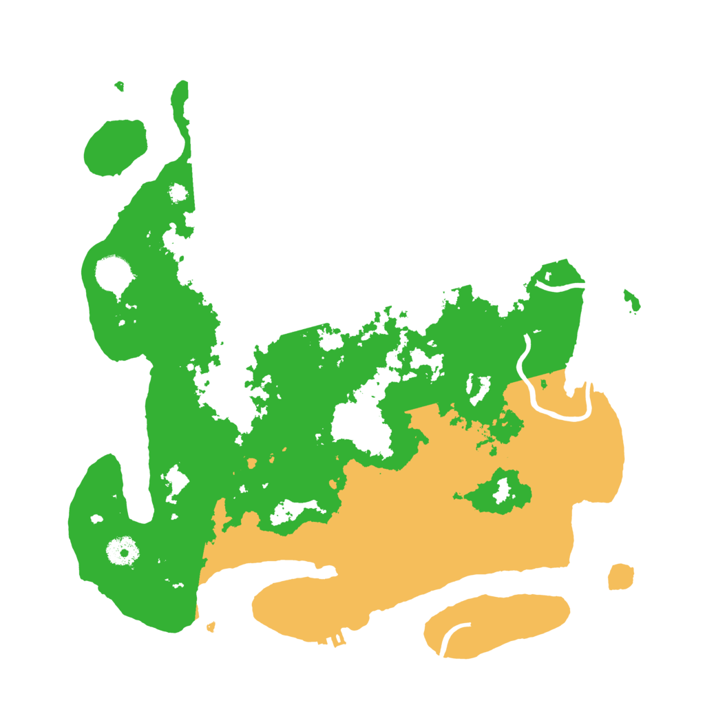 Biome Rust Map: Procedural Map, Size: 3500, Seed: 707765407