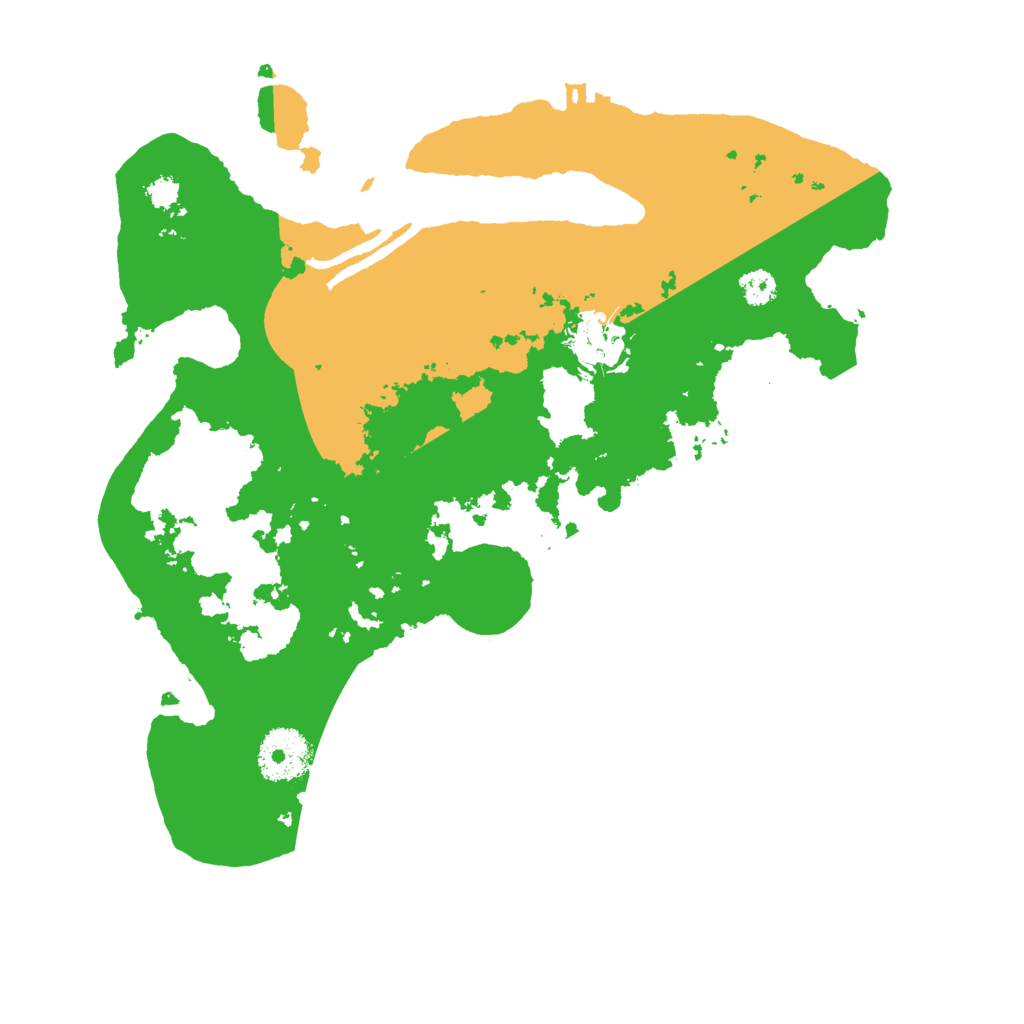 Biome Rust Map: Procedural Map, Size: 3000, Seed: 91032