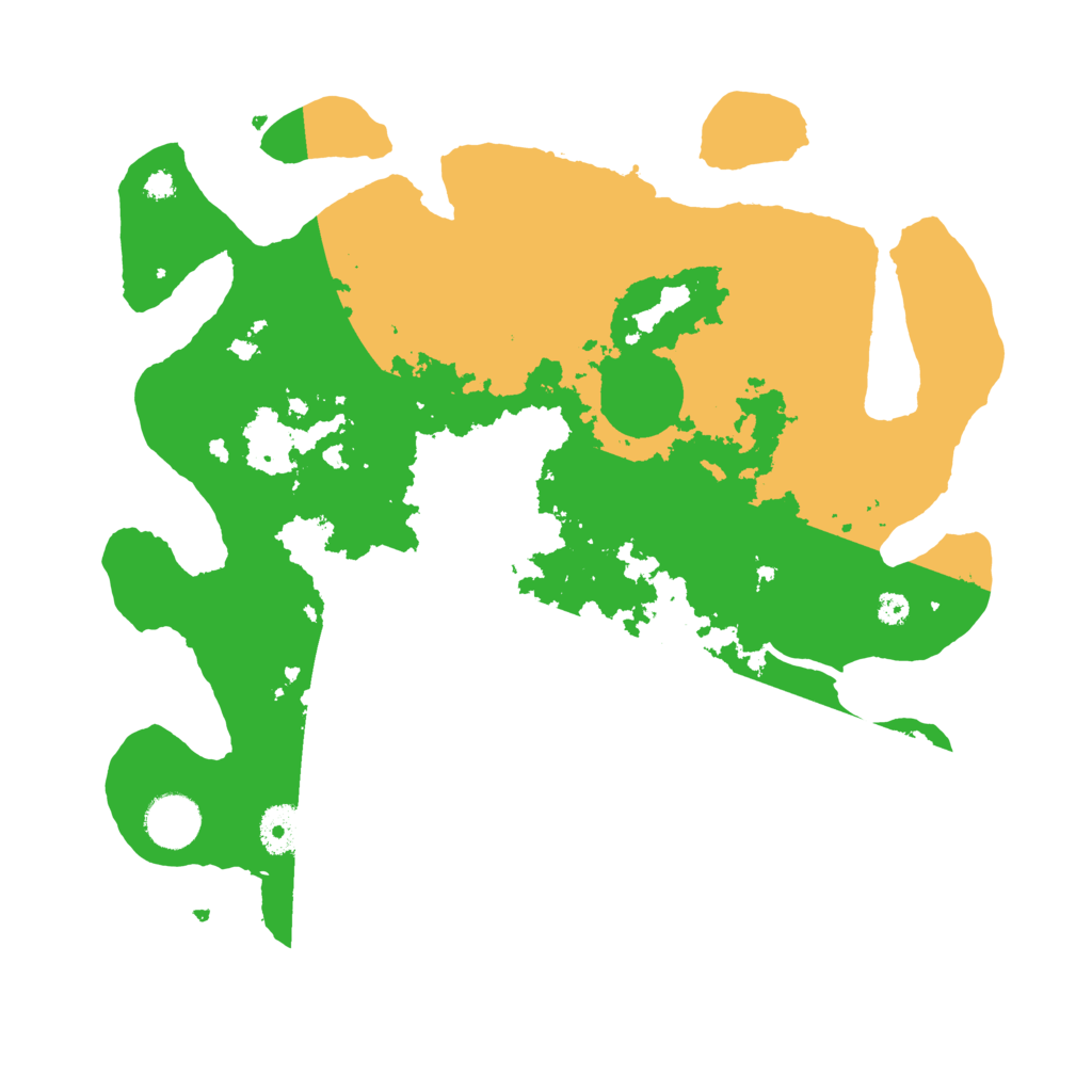 Biome Rust Map: Procedural Map, Size: 3500, Seed: 1416644824