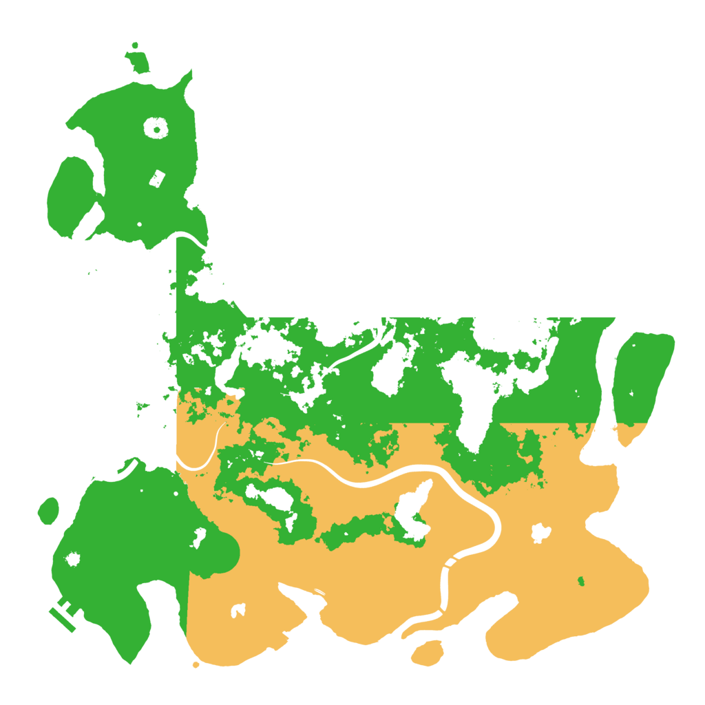 Biome Rust Map: Procedural Map, Size: 4500, Seed: 2836497