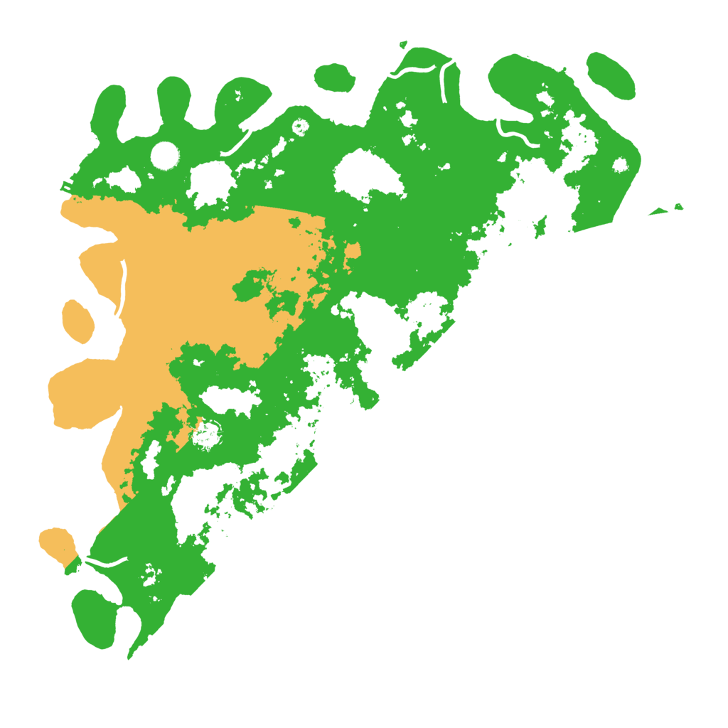 Biome Rust Map: Procedural Map, Size: 4500, Seed: 11803