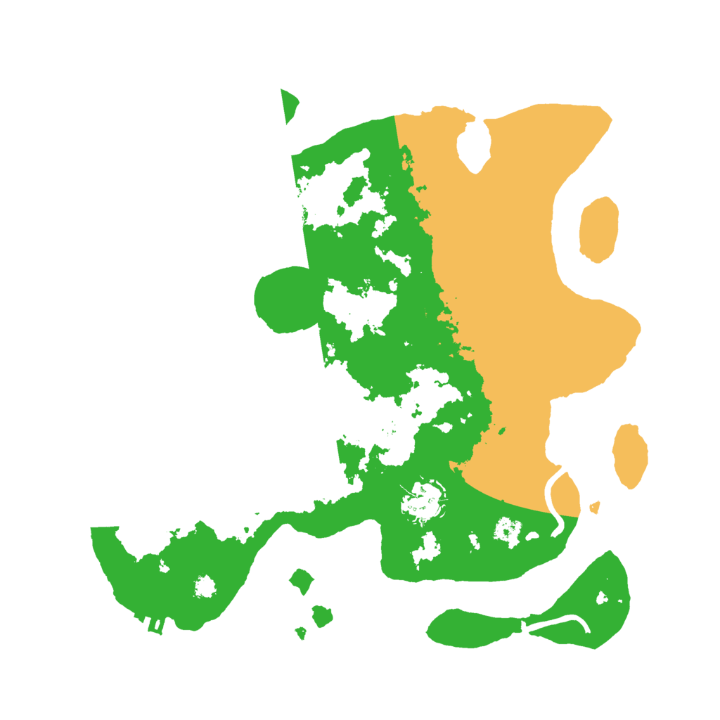 Biome Rust Map: Procedural Map, Size: 3000, Seed: 1704283044