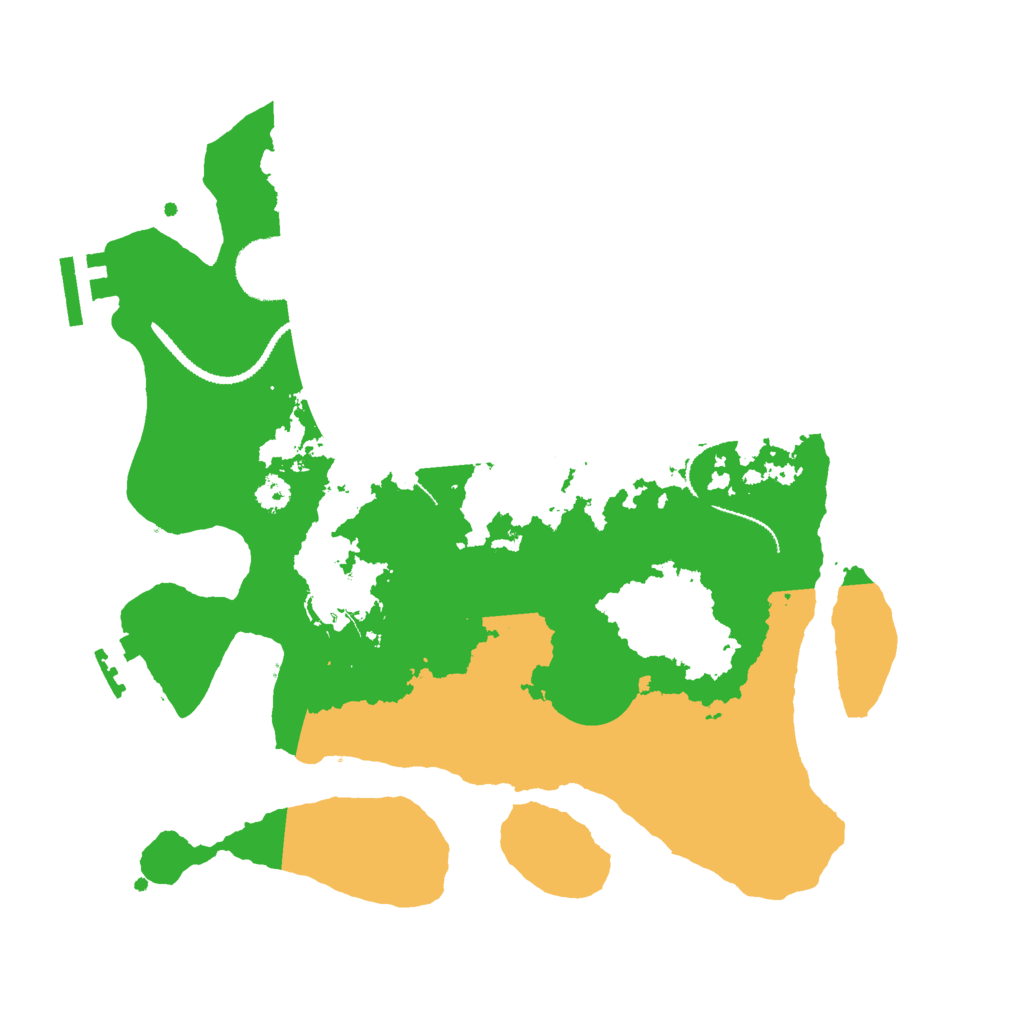 Biome Rust Map: Procedural Map, Size: 3000, Seed: 506890101