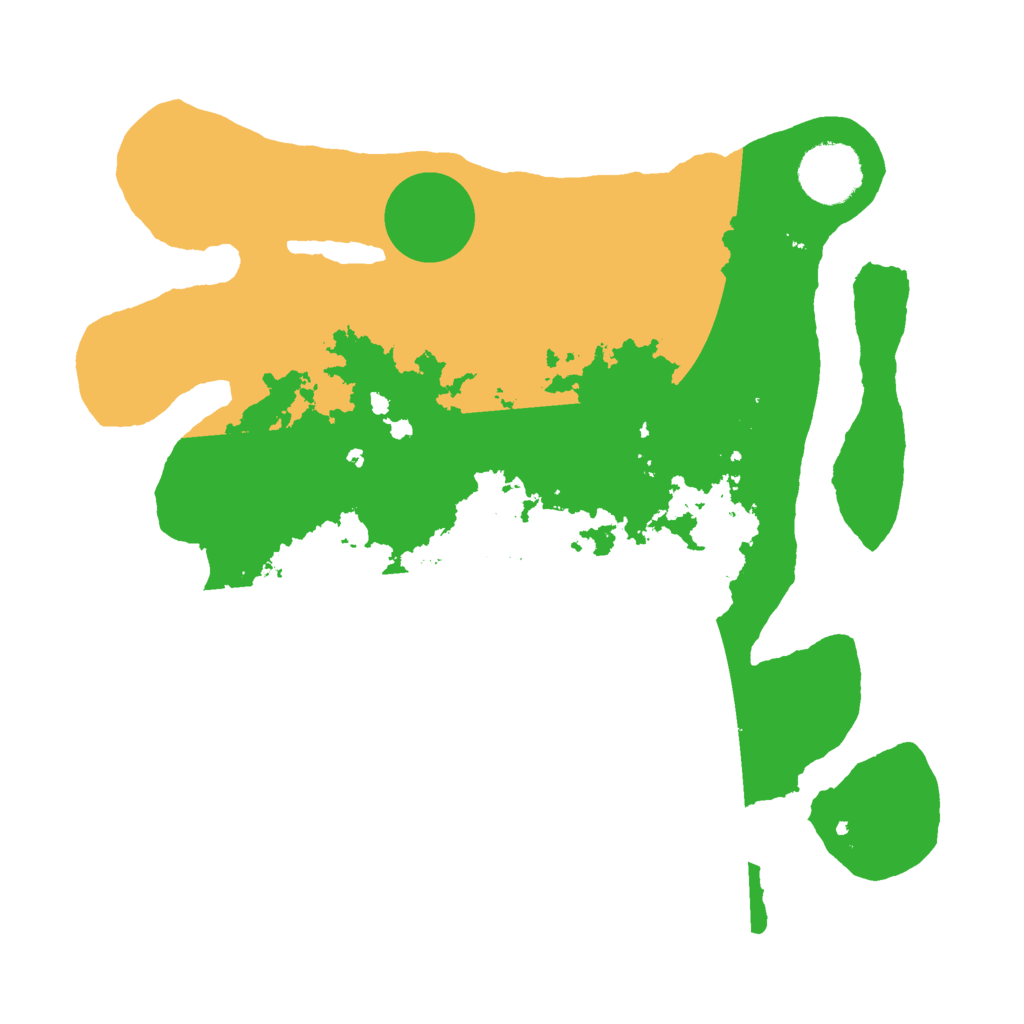 Biome Rust Map: Barren, Size: 3000, Seed: 605744