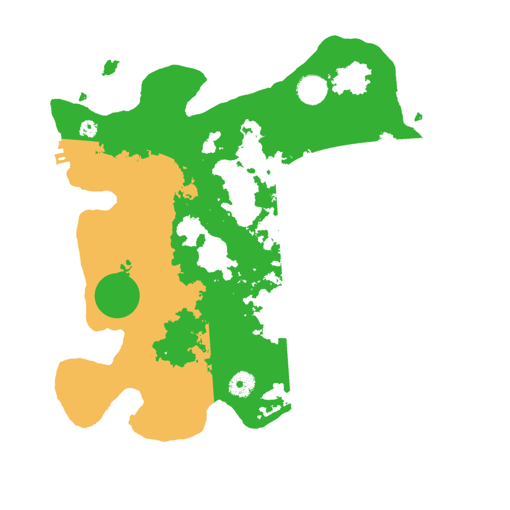 Biome Rust Map: Procedural Map, Size: 3000, Seed: 2067635840