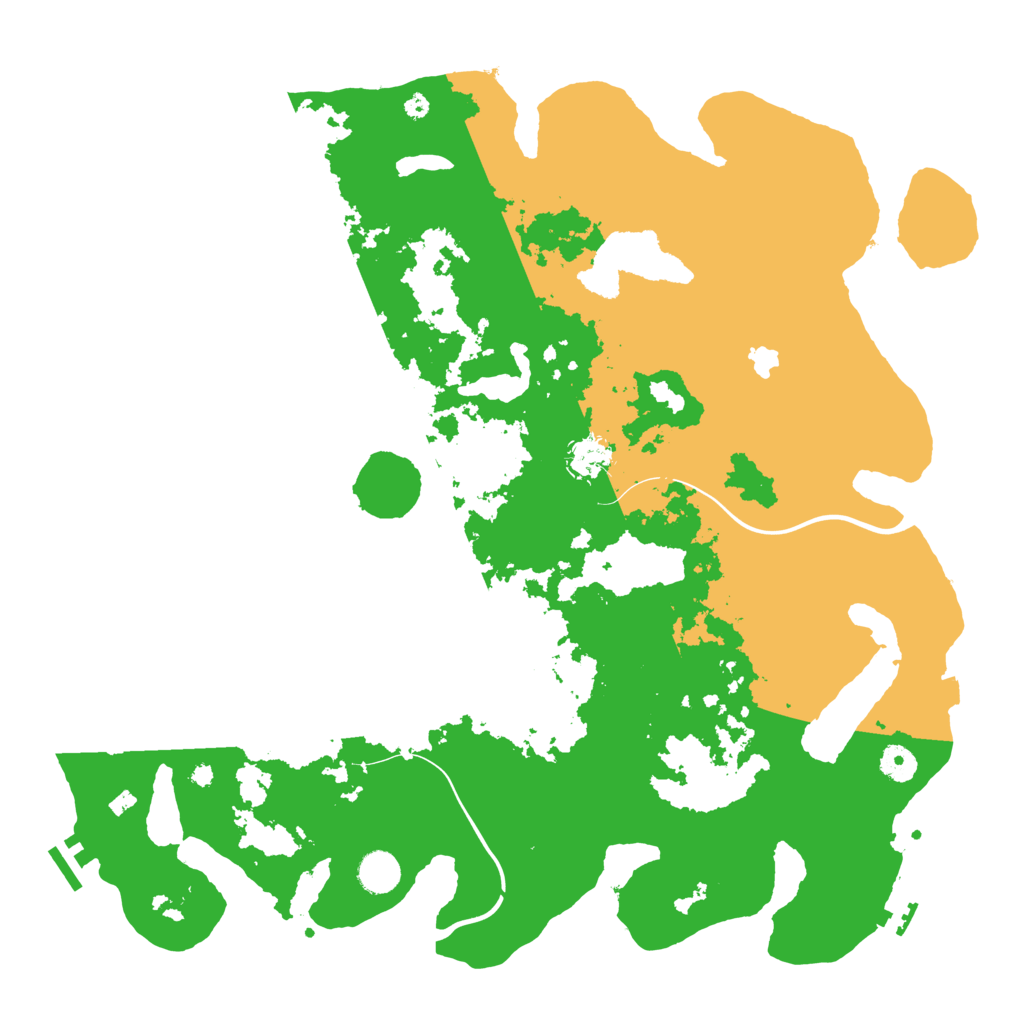Biome Rust Map: Procedural Map, Size: 4250, Seed: 2110325525