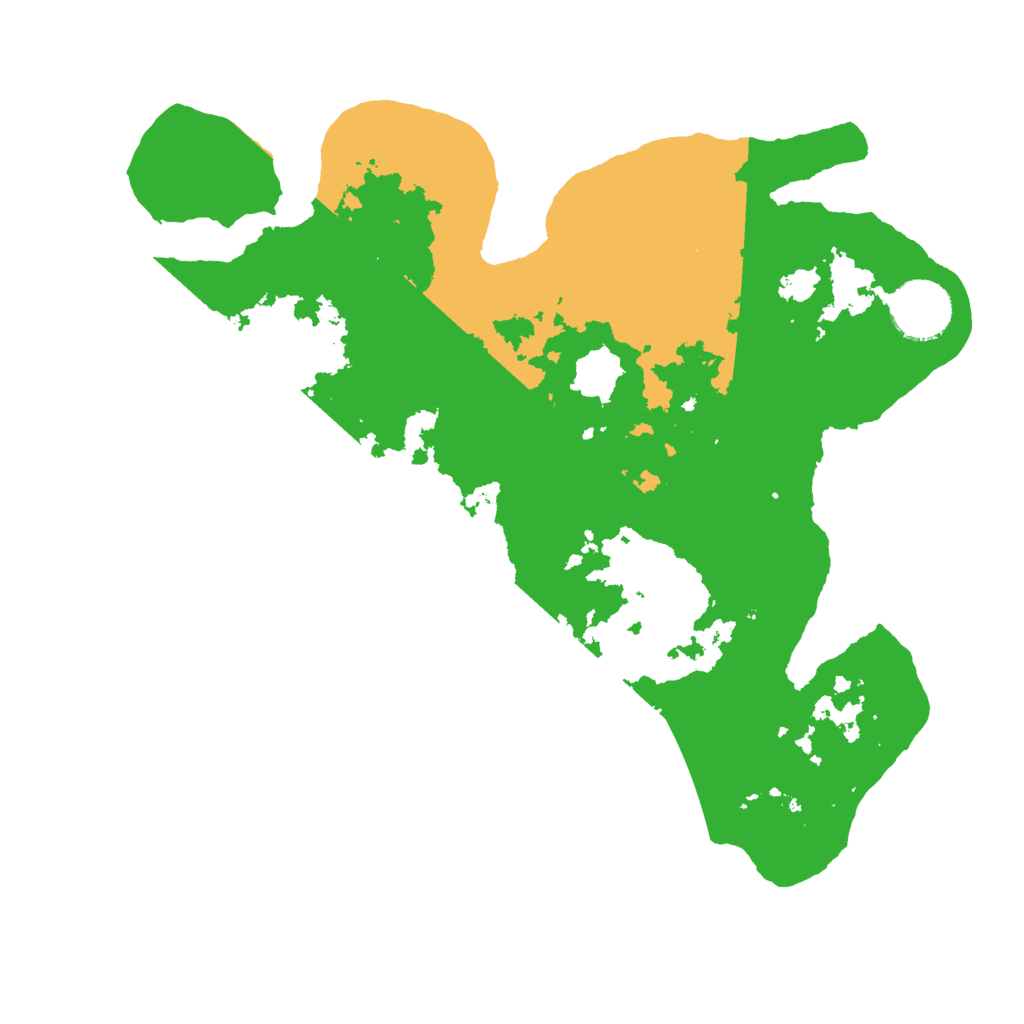 Biome Rust Map: Barren, Size: 3000, Seed: 570714