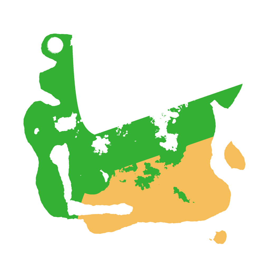 Biome Rust Map: Barren, Size: 3000, Seed: 824489