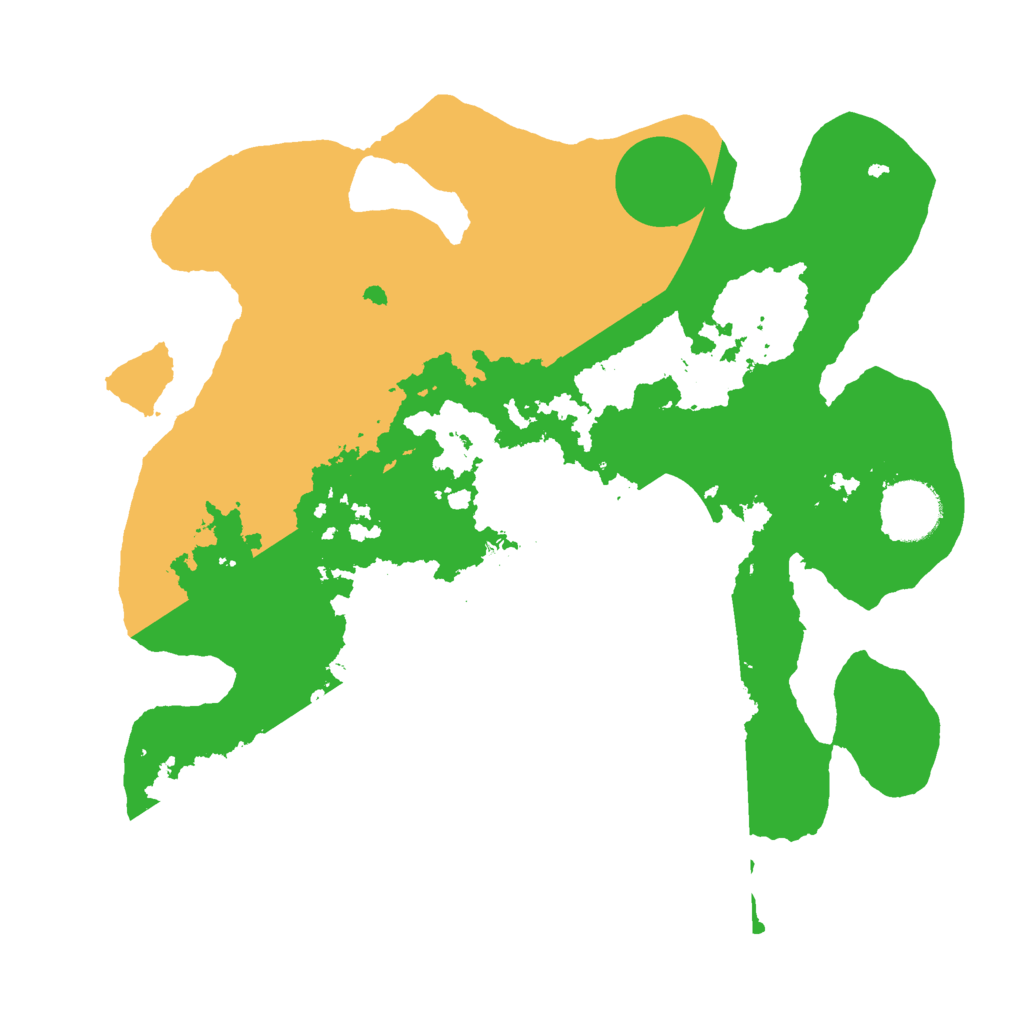 Biome Rust Map: Barren, Size: 3000, Seed: 472793