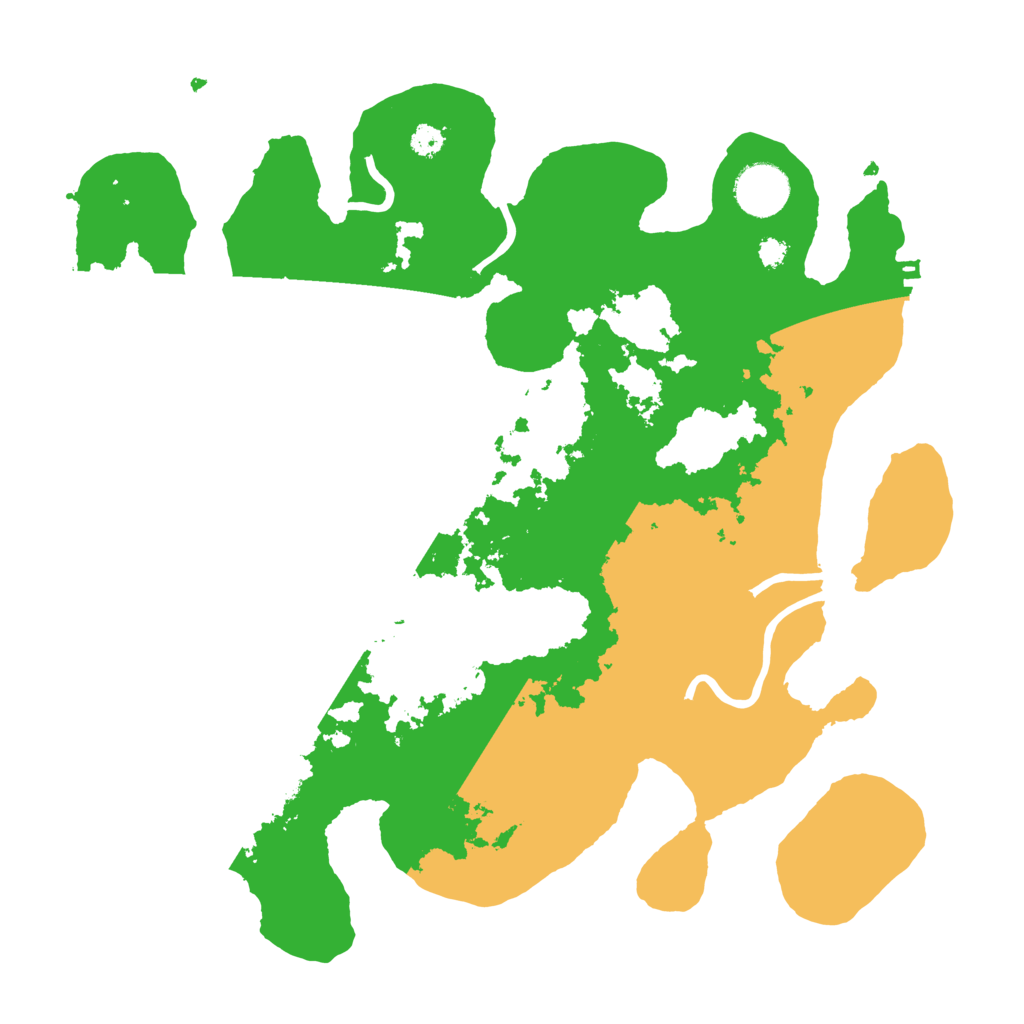 Biome Rust Map: Procedural Map, Size: 3350, Seed: 5154320