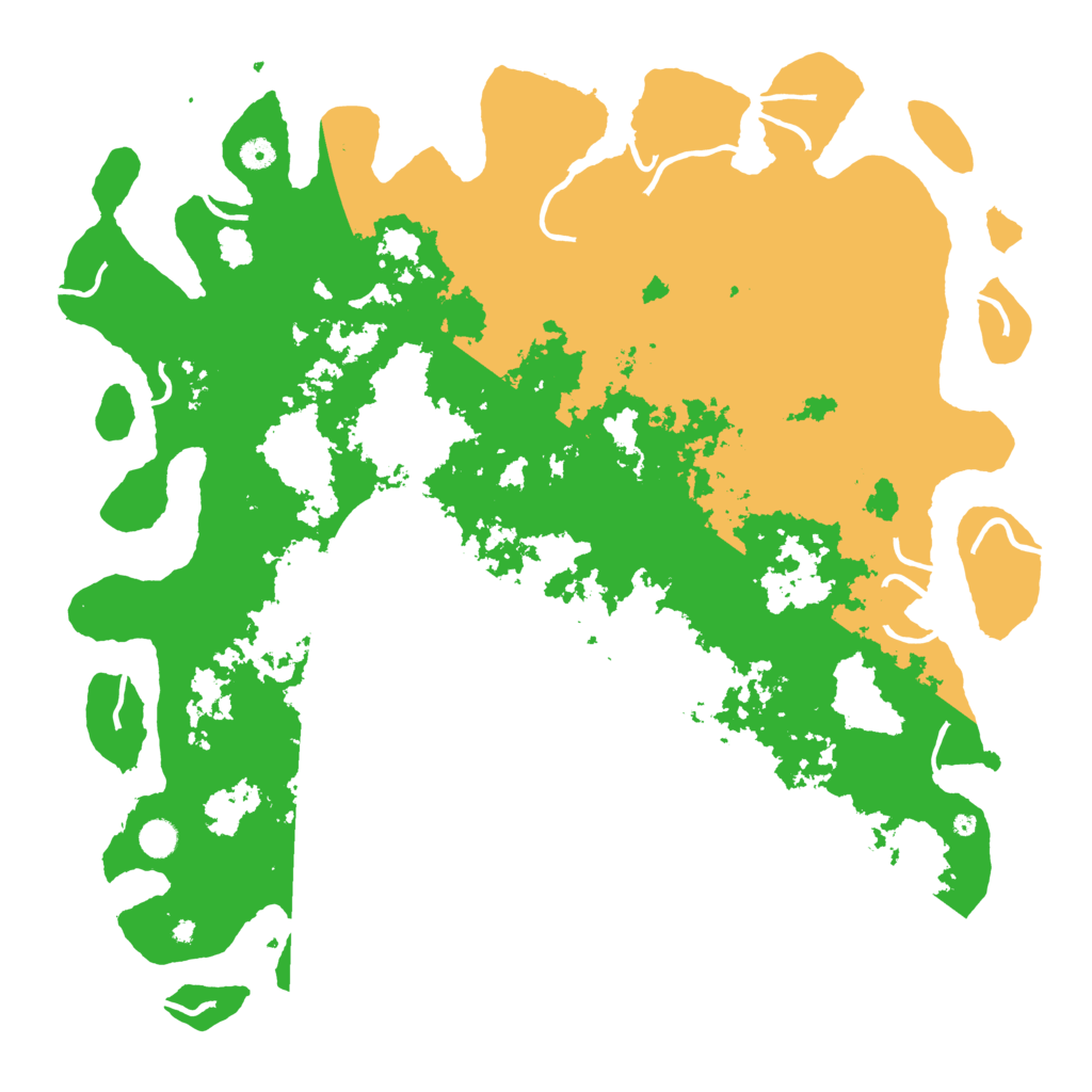 Biome Rust Map: Procedural Map, Size: 5000, Seed: 26812911