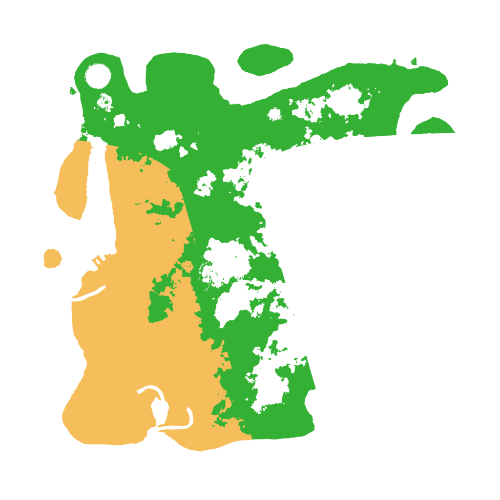 Biome Rust Map: Procedural Map, Size: 3500, Seed: 689061722
