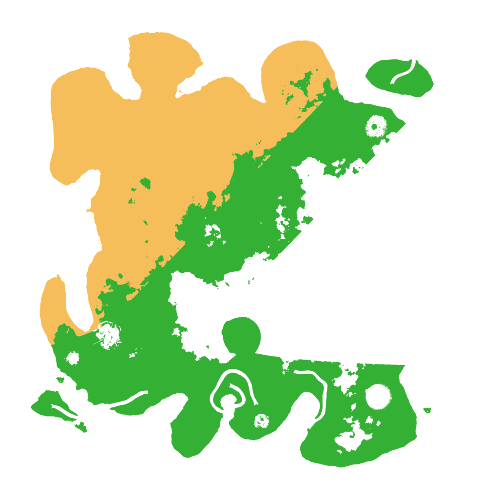 Biome Rust Map: Procedural Map, Size: 3500, Seed: 912647895