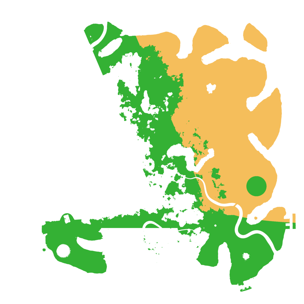 Biome Rust Map: Procedural Map, Size: 4000, Seed: 121738048