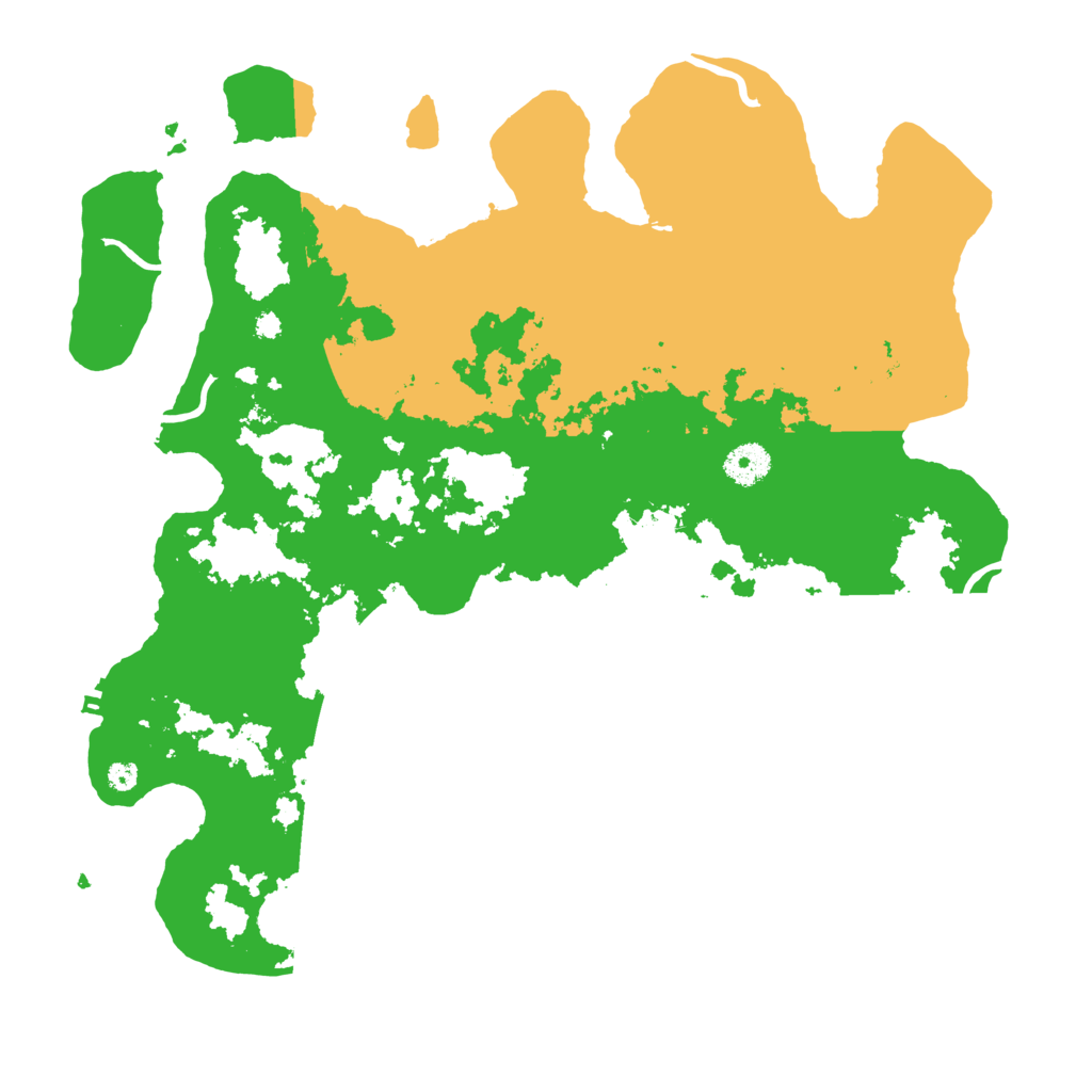 Biome Rust Map: Procedural Map, Size: 3800, Seed: 794770