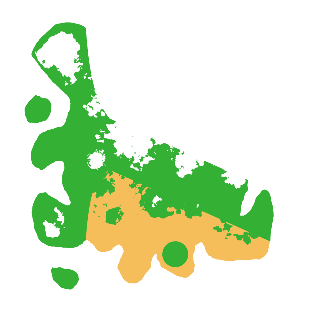 Biome Rust Map: Barren, Size: 3200, Seed: 2057