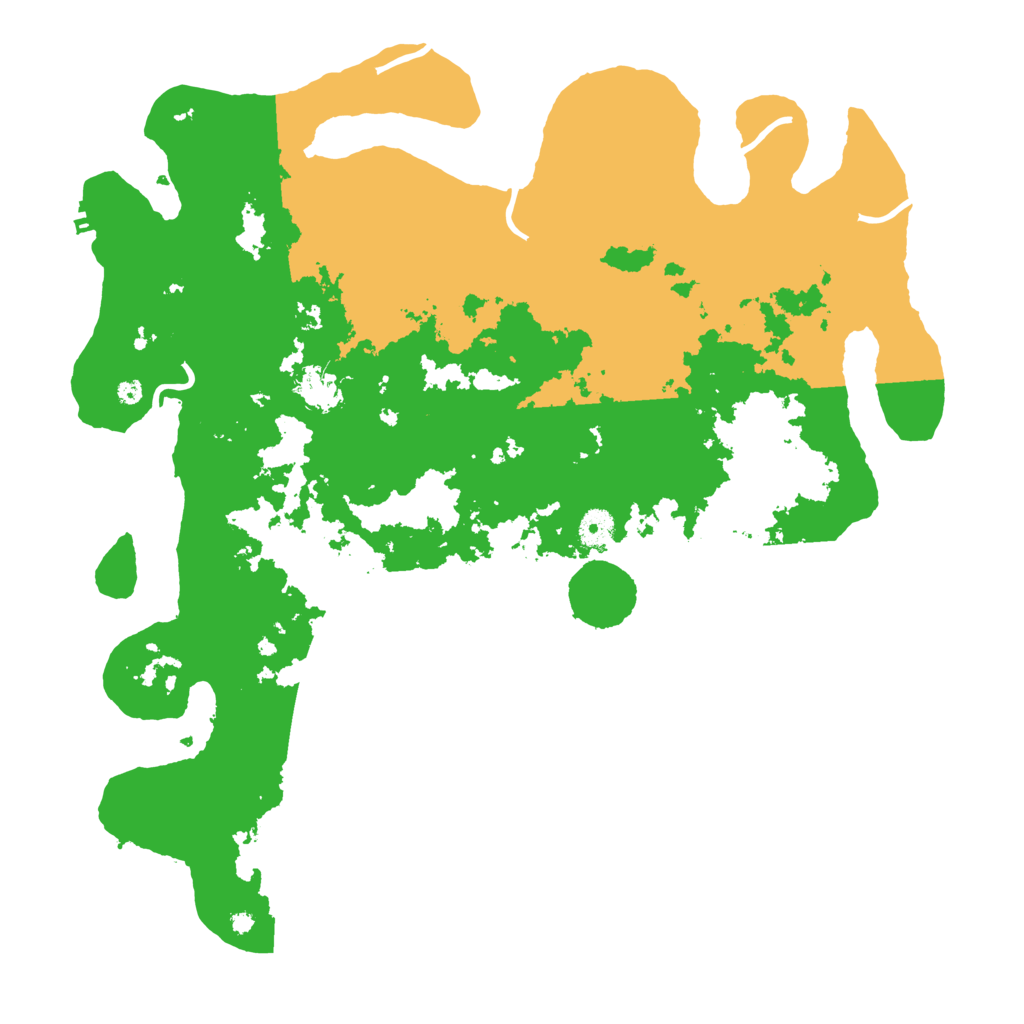 Biome Rust Map: Procedural Map, Size: 4250, Seed: 172057
