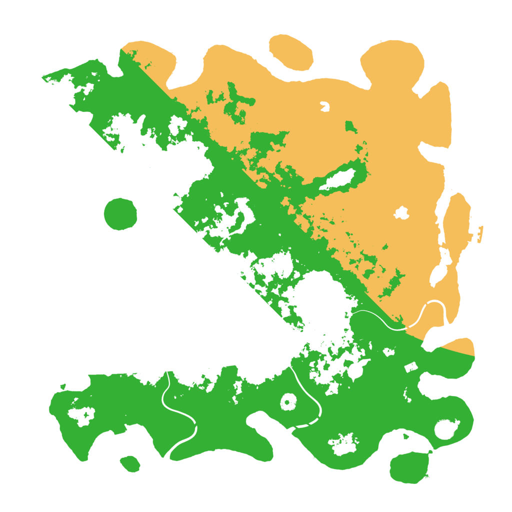 Biome Rust Map: Procedural Map, Size: 4500, Seed: 812636596