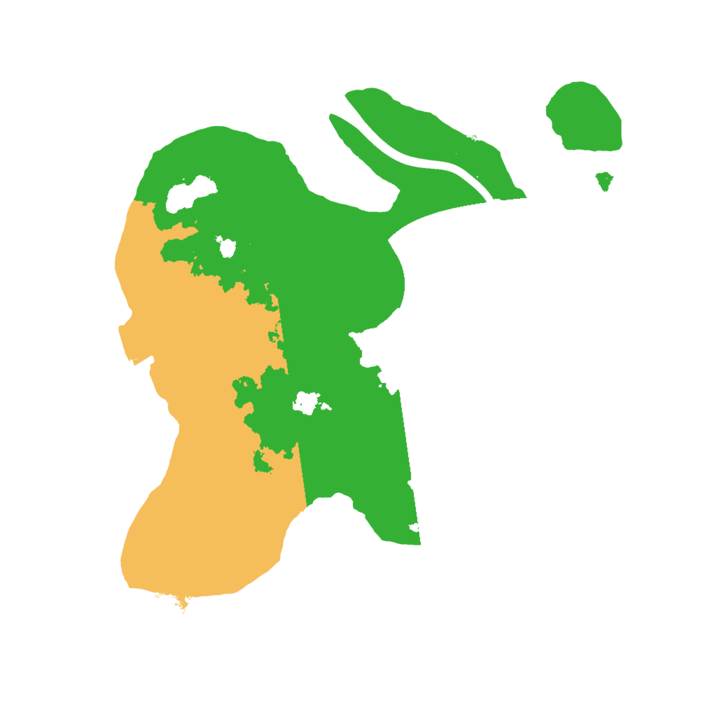Biome Rust Map: Procedural Map, Size: 2000, Seed: 12311341