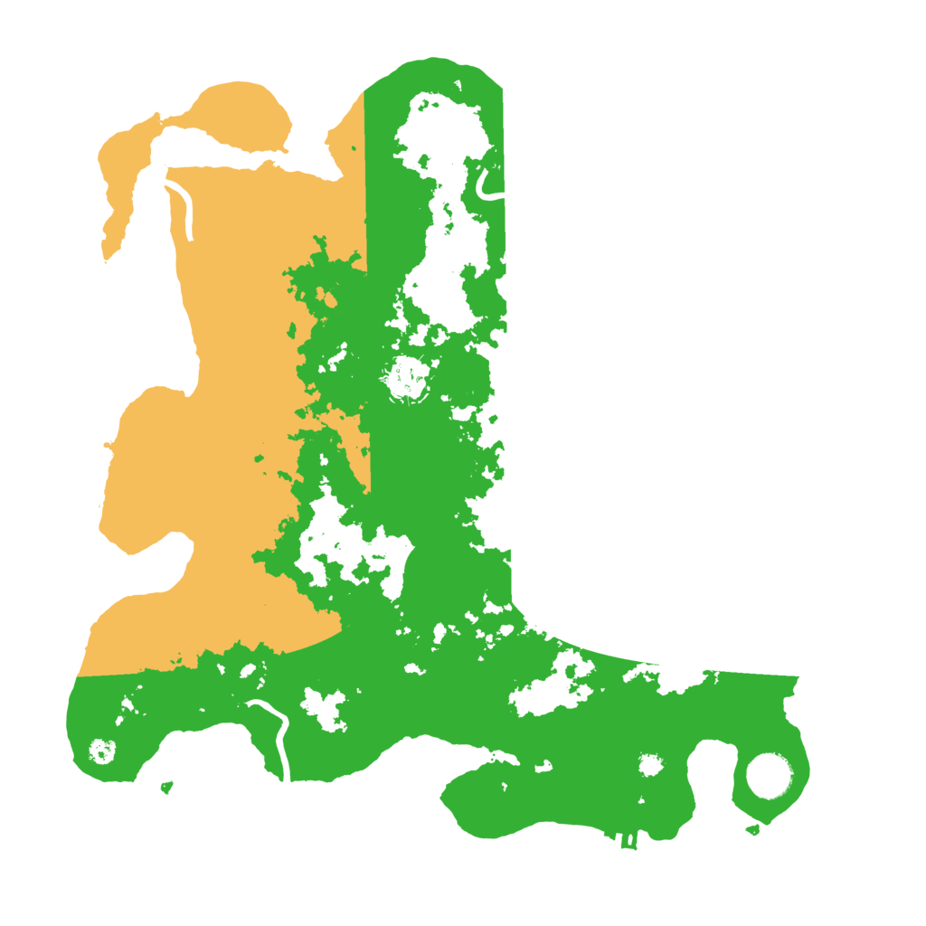 Biome Rust Map: Procedural Map, Size: 3600, Seed: 496648935