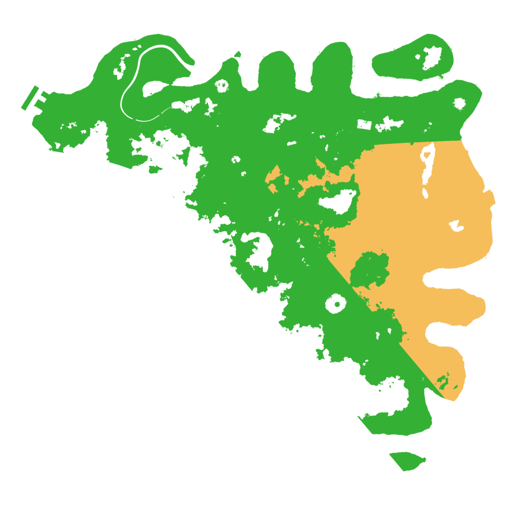 Biome Rust Map: Procedural Map, Size: 4000, Seed: 107081260