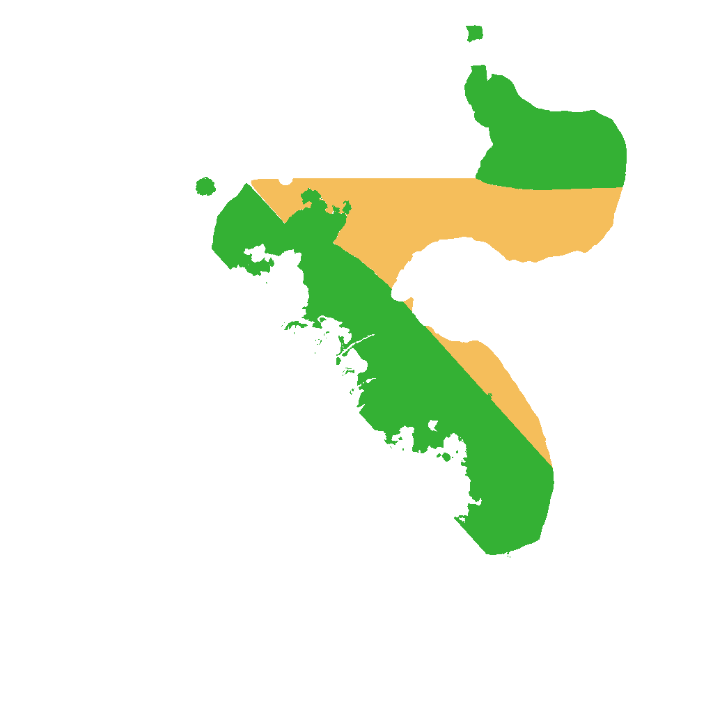Biome Rust Map: Procedural Map, Size: 1500, Seed: 6666