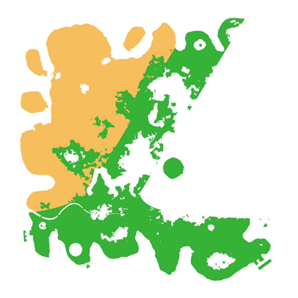 Biome Rust Map: Procedural Map, Size: 4000, Seed: 740656782