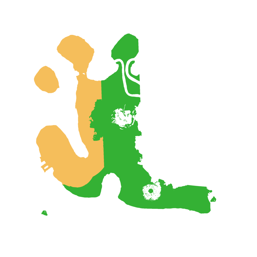 Biome Rust Map: Procedural Map, Size: 2250, Seed: 50700