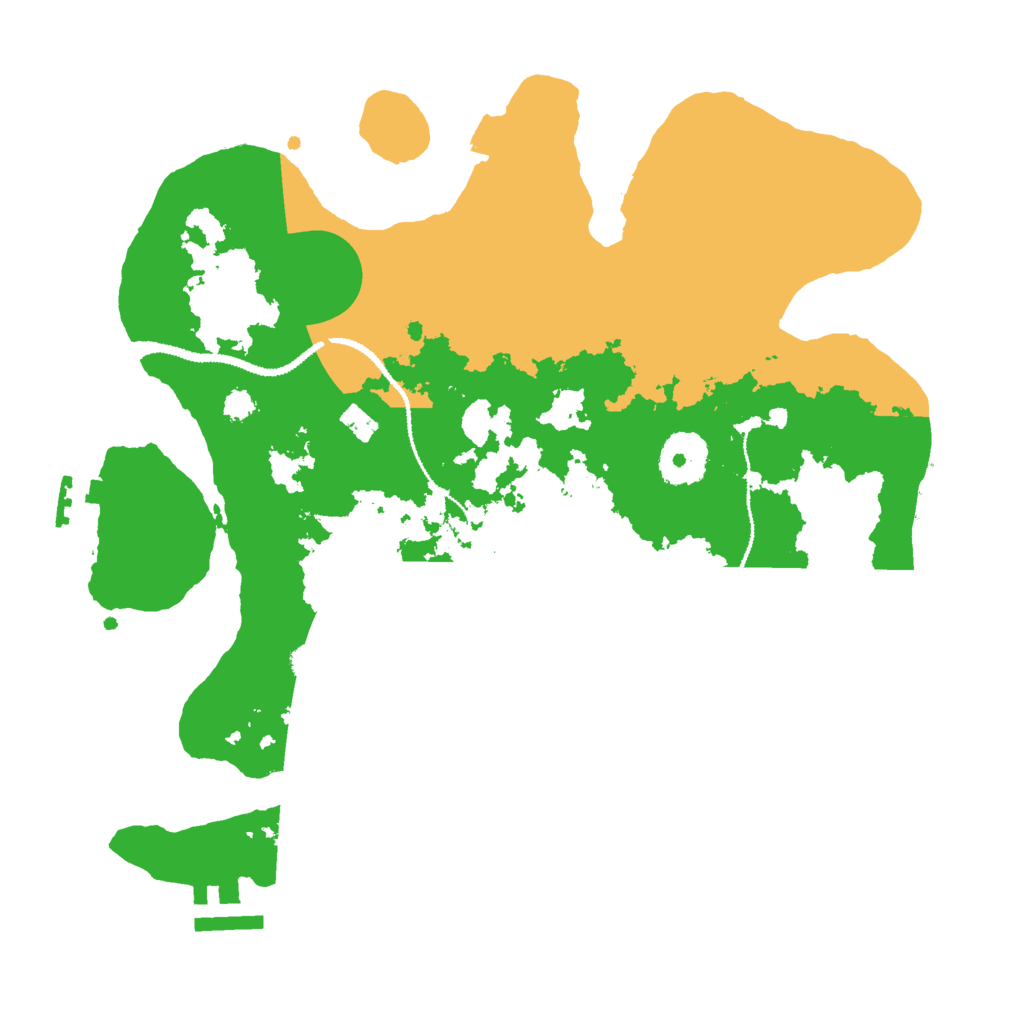 Biome Rust Map: Procedural Map, Size: 3000, Seed: 1476469167