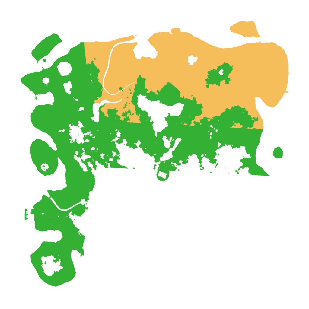 Biome Rust Map: Procedural Map, Size: 4000, Seed: 1495295546