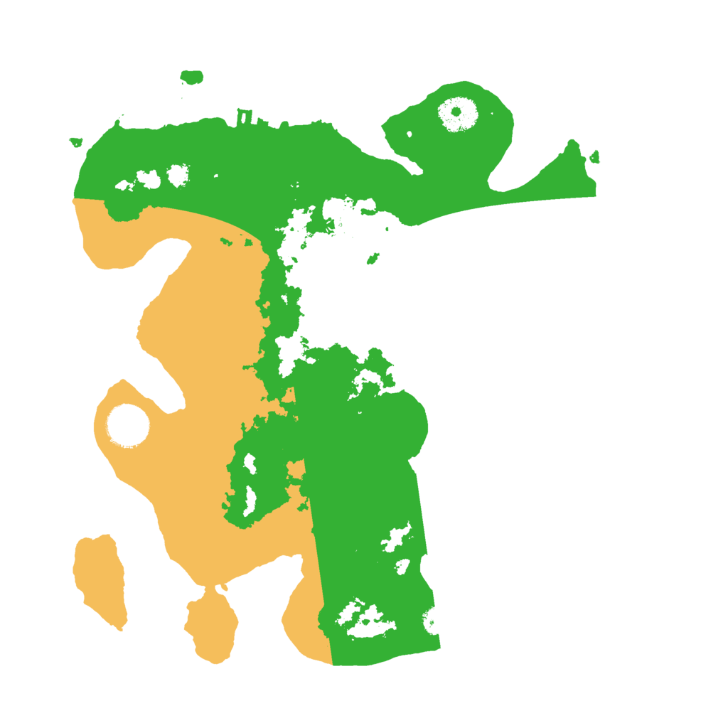 Biome Rust Map: Procedural Map, Size: 3000, Seed: 8476059