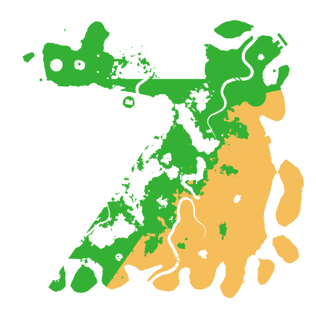 Biome Rust Map: Procedural Map, Size: 4500, Seed: 572873408