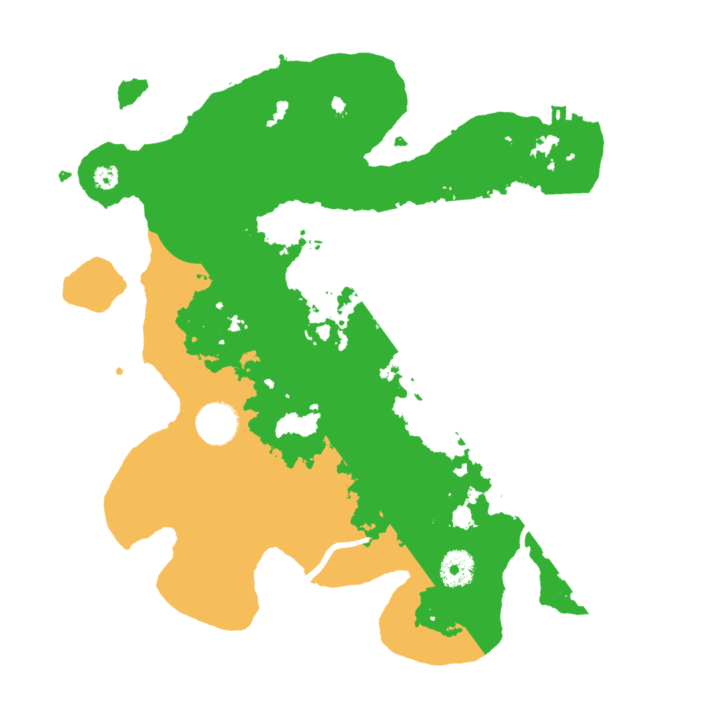 Biome Rust Map: Procedural Map, Size: 3000, Seed: 268401014