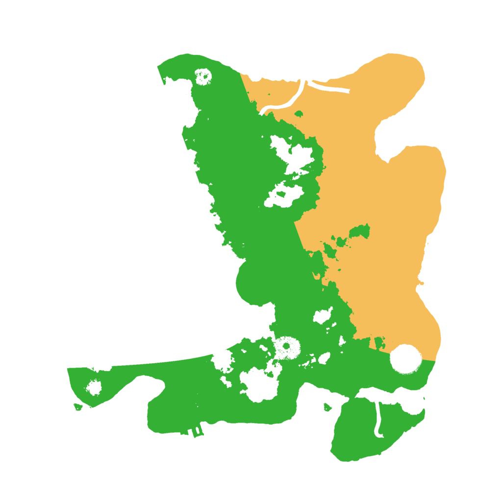 Biome Rust Map: Procedural Map, Size: 3000, Seed: 654230795