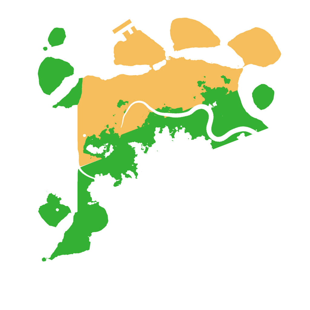 Biome Rust Map: Procedural Map, Size: 3000, Seed: 1937851563