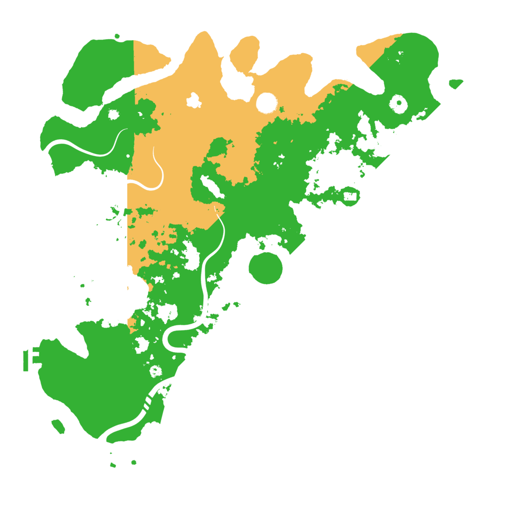 Biome Rust Map: Procedural Map, Size: 4250, Seed: 116398593