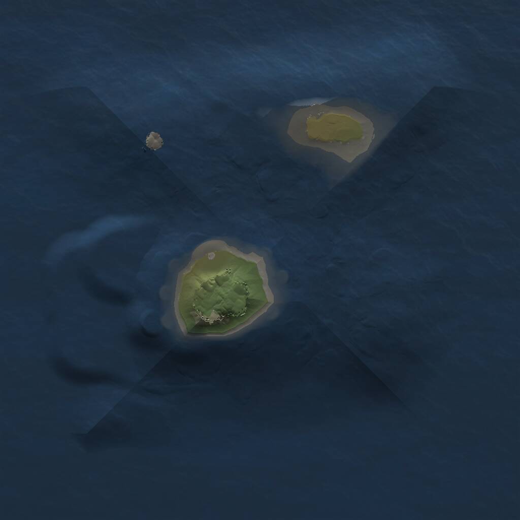 Rust Map: Procedural Map, Size: 1200, Seed: 22122000, 1 Monuments